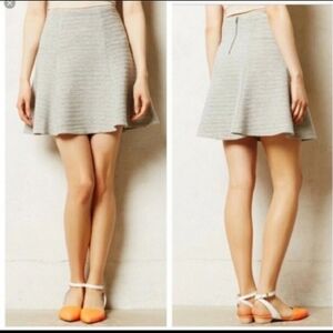 Anthropologie Maeve Crosstown Swing Skirt - Size Large